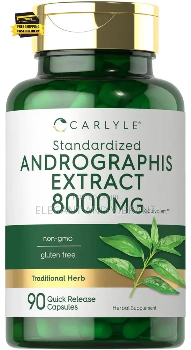Andrographis Paniculata 8000mg | 90 Capsules · Photo 1