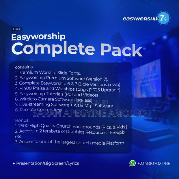Easyworship Complete Pack · Photo 1