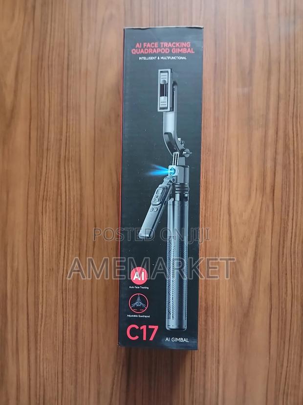 C17 Ai Face Tracking Camera Tripod Adjustable Quadrupod Selfie Stick · Photo 1