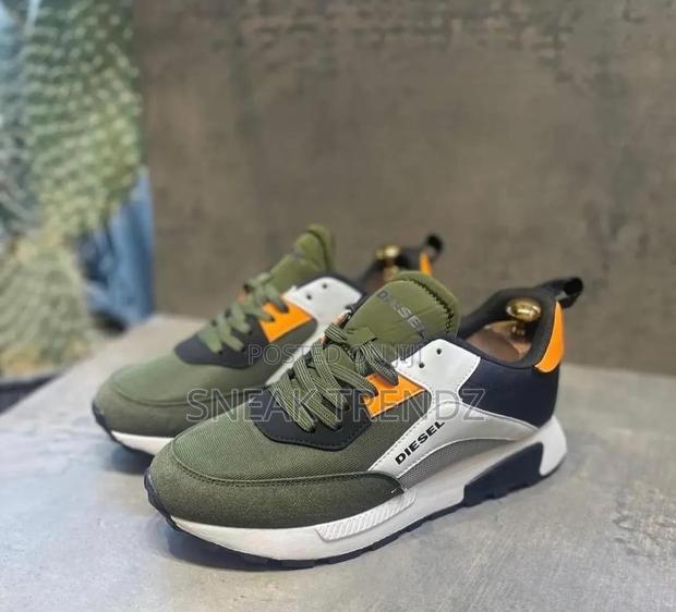 Original Diesel Amry Green White Black N Orange · Photo 1