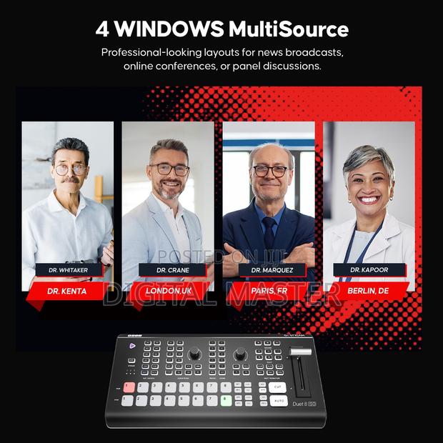 Osee Gostream Duet 8 Iso 8-channel Live Stream Switcher · Photo 3