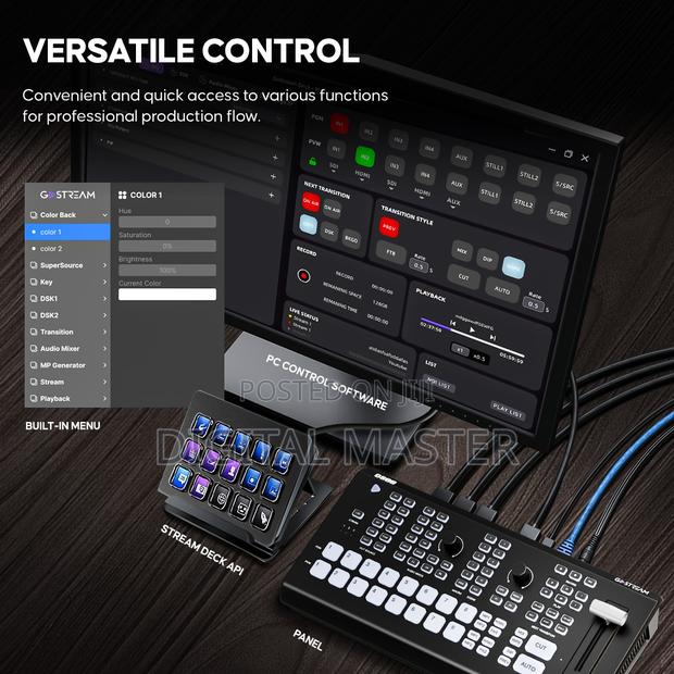 Osee Gostream Duet 8 Iso 8-channel Live Stream Switcher · Photo 6