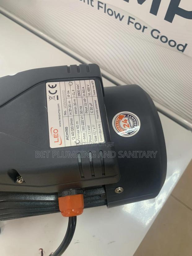 Super Quality 1.5hp Leo Water Pump_stainless · Photo 1