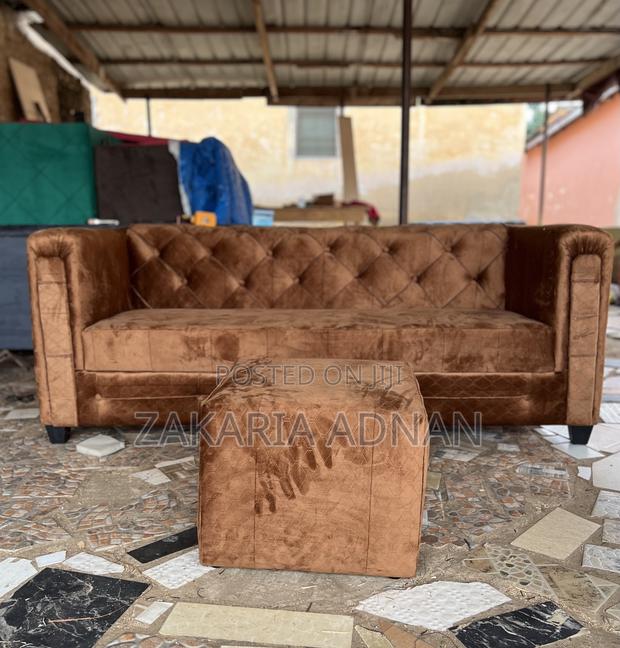 3in1 Sofa + Coffee Table Brown · Photo 2