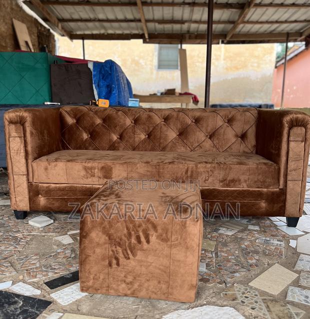 3in1 Sofa + Coffee Table Brown · Photo 1