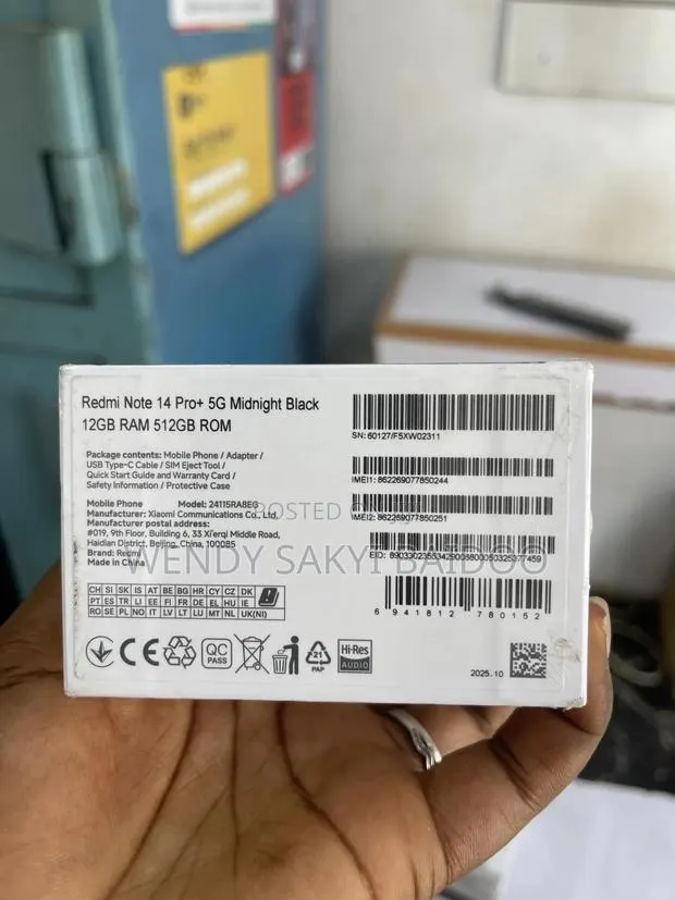 New Xiaomi Redmi Note 14 Pro+ 5G 512 GB · Photo 1