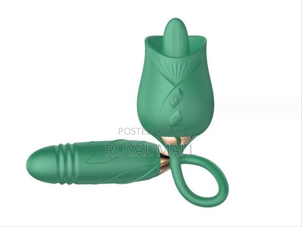 2 in 1 Thrusting and Tongue Licker Vibrator · Photo 1