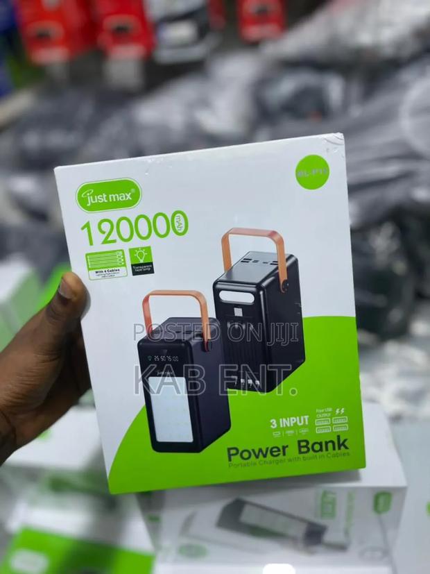 Justmax 120000 Capacity Powerbank · Photo 2