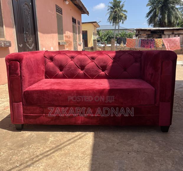 Wine Color 2in1 Sofa · Photo 1