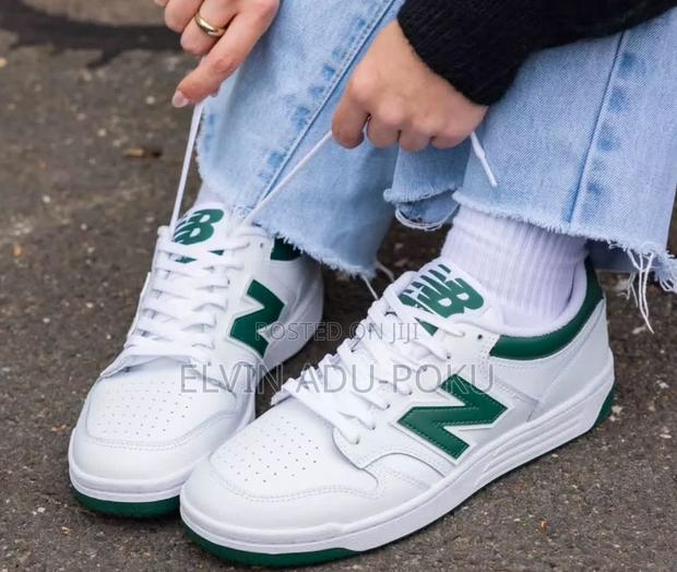 New Balance Low Sneaker “ Pine Green & White “ Sneaker · Photo 2