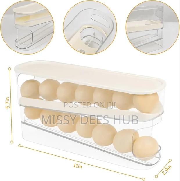 2 Layer Rolling Egg Dispenser/ Holder · Photo 3