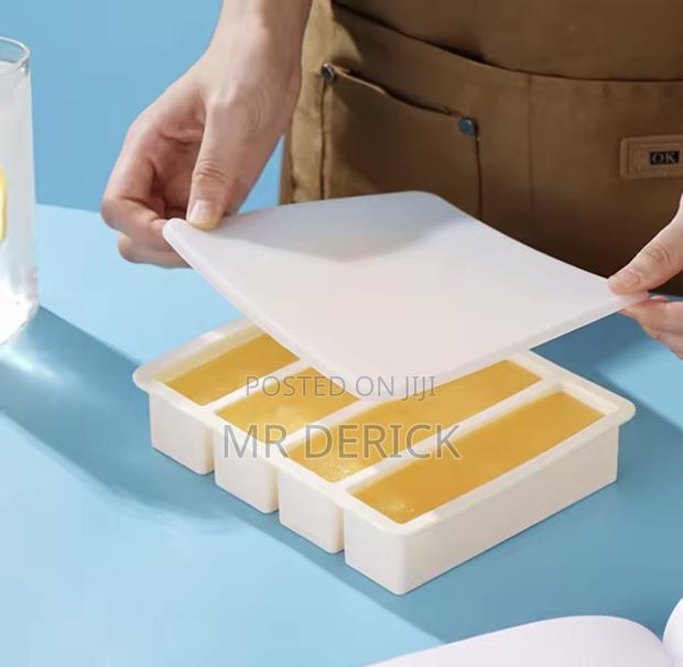 Silicone Mold Frozen Ice Cube Tray for 2 and 4cell Storage Container · Photo 4