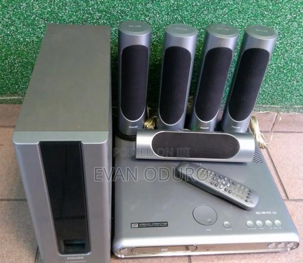 Powerful Philips Home Theater System,Bluetooth,Usb,Radio,Aux,Dvd,Optic · Photo 1