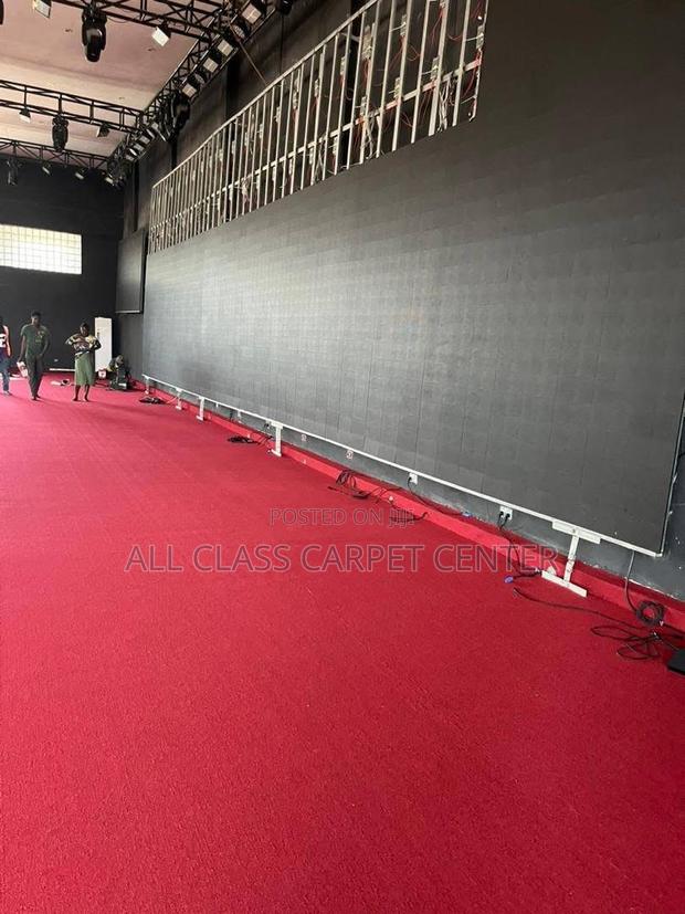 Red Wine Industrial Carpet · Photo 2