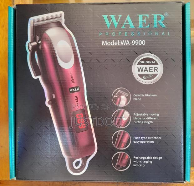 Wa-9900 Rechargeable Hair Clipper – Smooth Cut · Photo 1