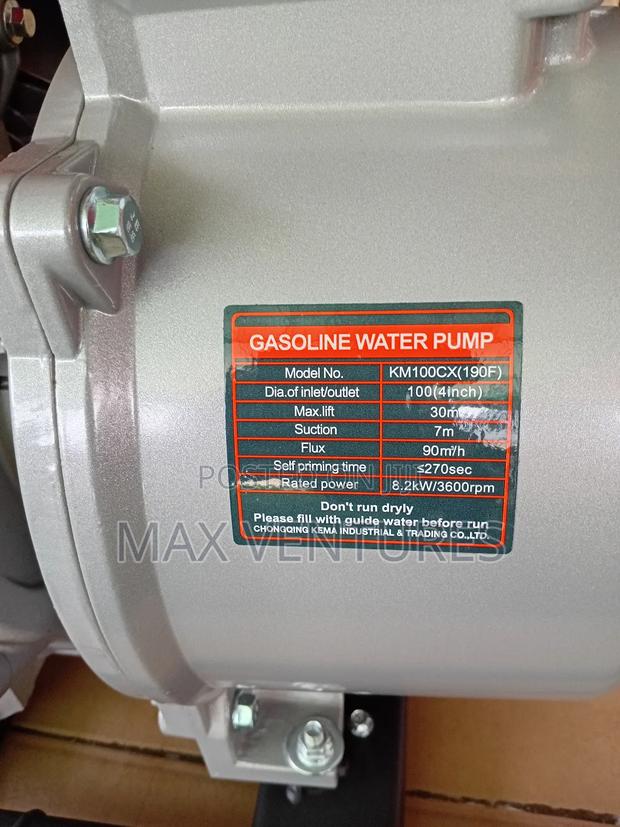4" Gasoline Water Pump for Irrigation 4 Inches Water Pump Trusted Hub · Photo 2