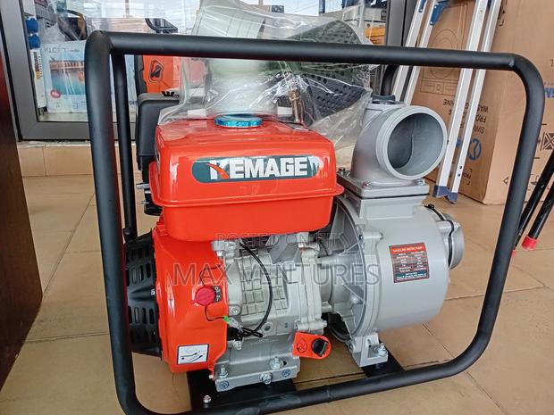 Power Pumps Kemage 4" Water Pump Gasoline Crop Farming Water Supply · Photo 3