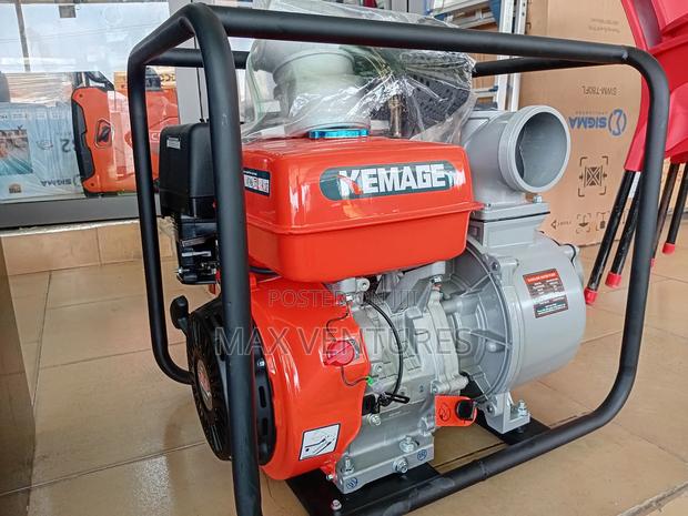 Fresh in Box Kemage 4" Water Pump Petrol 4 Inches Farming Purposes · Photo 1
