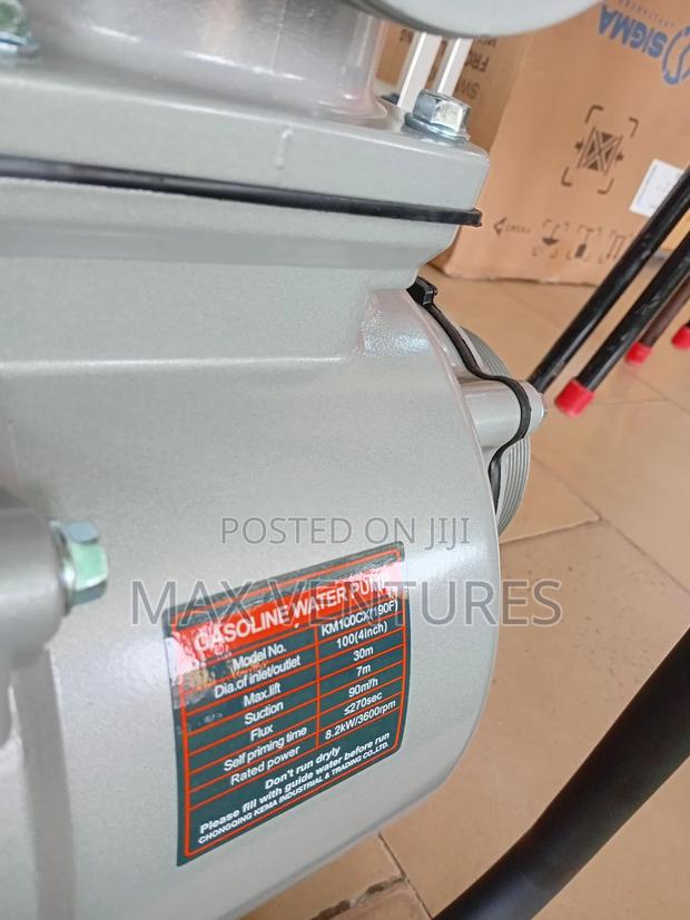 Fresh in Box Kemage 4" Water Pump Petrol 4 Inches Farming Purposes · Photo 3