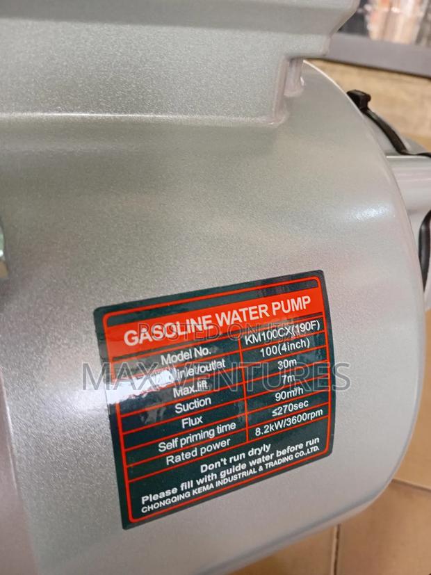 4-Inch Petrol Water Pump for Irrigation 4 Inches · Photo 4