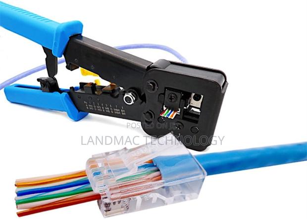 Rj45 Crimp Tool Ethernet Pass Thru Crimper · Photo 2