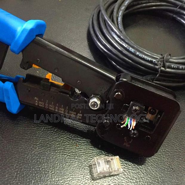 Rj45 Crimp Tool Ethernet Pass Thru Crimper · Photo 5