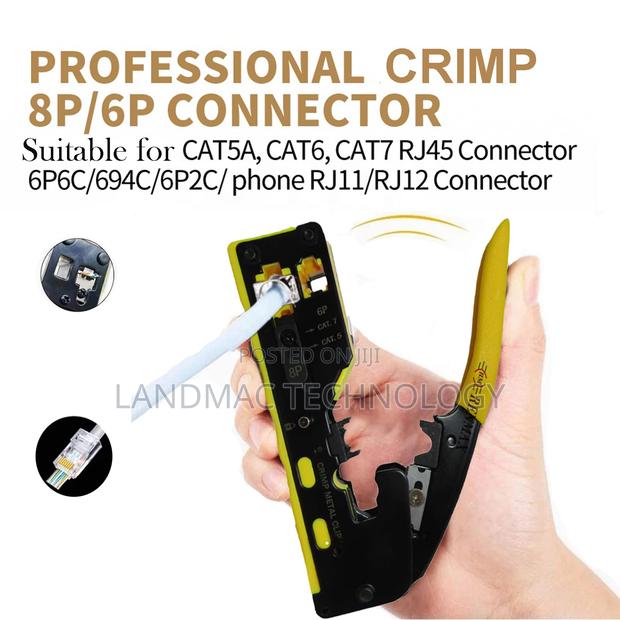 Cat-7 Crimping Tool Professional Network Wire Crimper · Photo 4