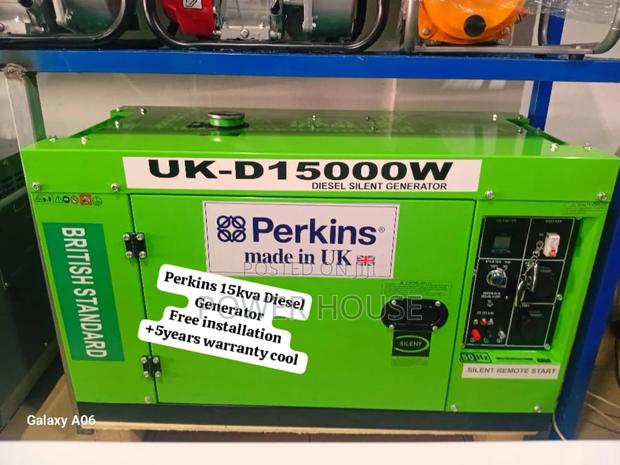 Ideal Power Perkins Diesel Generator 15kva Silent Perkins 15kva Diesel · Photo 1