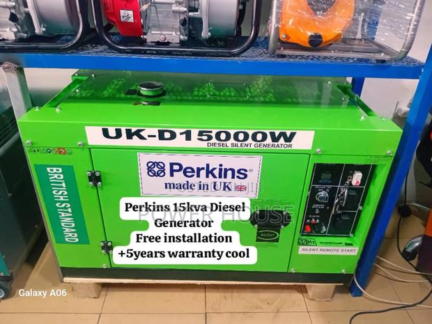 Dream Reality Perkins Diesel Generator 15kva Silent Perkins 15kva · Photo 1