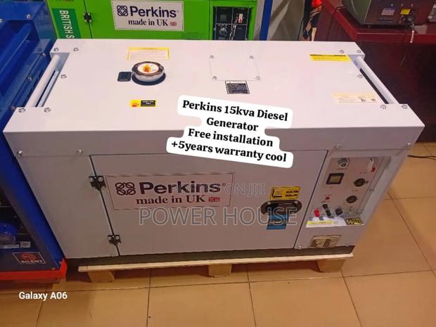 Verve Craft Perkins Diesel Generator 15kva Silent Perkins 15kva Cool · Photo 1