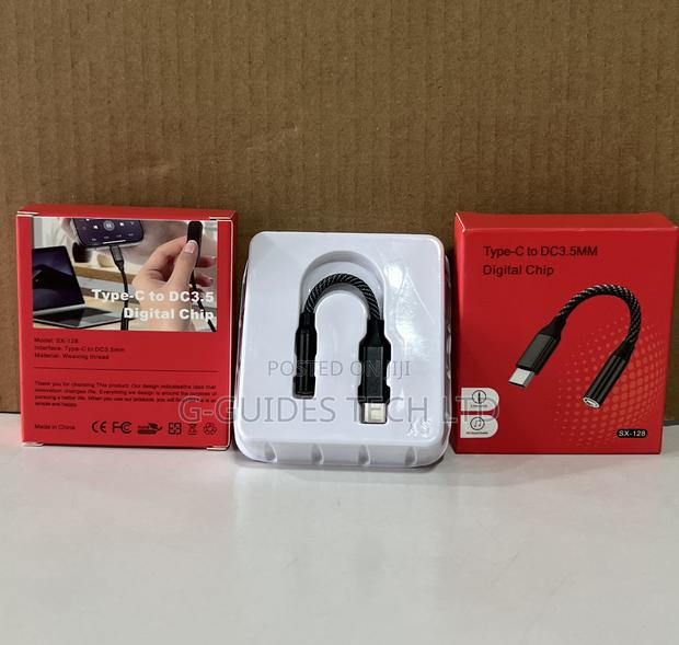 Type-C to 3.5mm Headphone Adapter With Digital Chip (Sx-128) · Photo 4