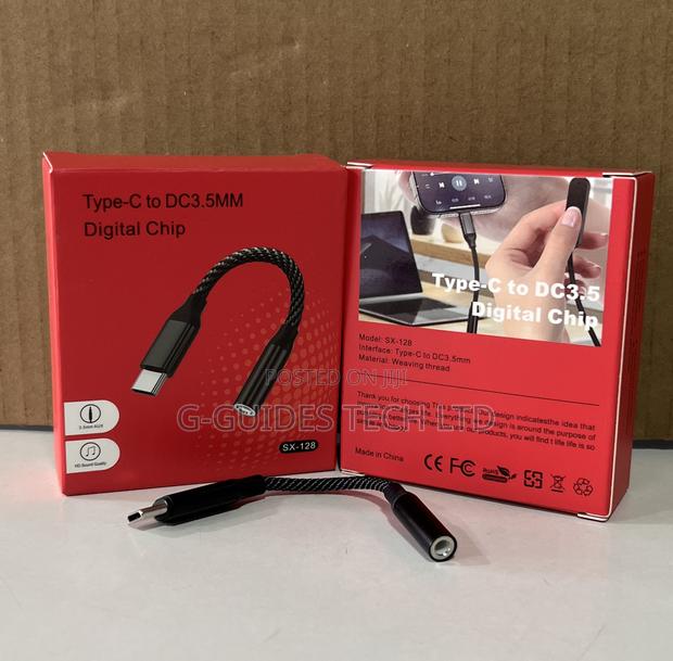 Type-C to 3.5mm Headphone Adapter With Digital Chip (Sx-128) · Photo 6