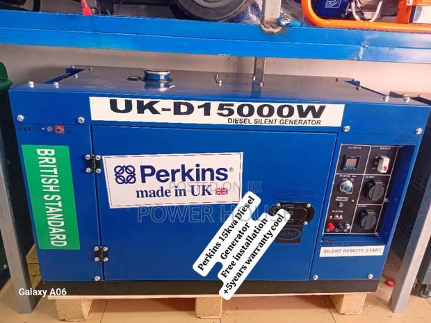 Nomena Perkins Diesel Generator 15kva Silent Perkins 15kva Generator · Photo 1