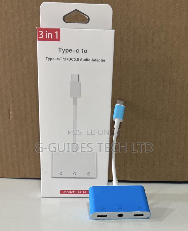 3-in-1 Type-C to 3.5mm Audio Adapter · Photo 1