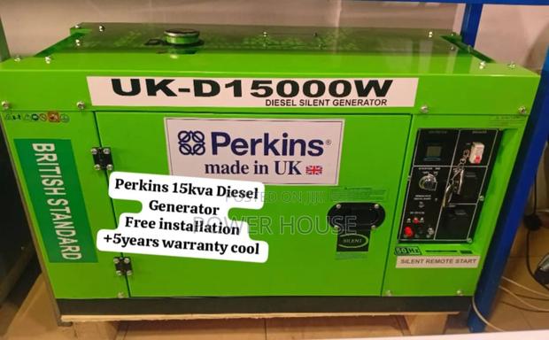 Free Power Perkins Diesel Generator 15kva Silent Perkins 15kva Cool · Photo 1