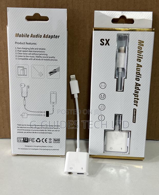 iPhone to 3.5mm Aux Audio Adapter, iPhone Mobile Audio Adapter · Photo 3