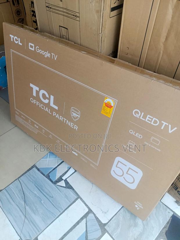TCL 55p6D Qled Smart Satellite Digital Led TV · Photo 1
