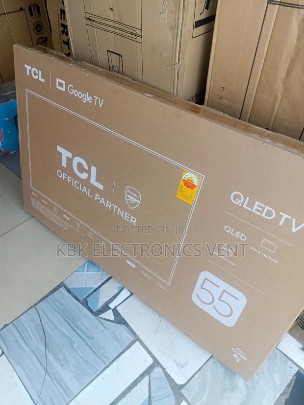 TCL 55p6D Qled Smart Satellite Digital Led TV · Photo 2