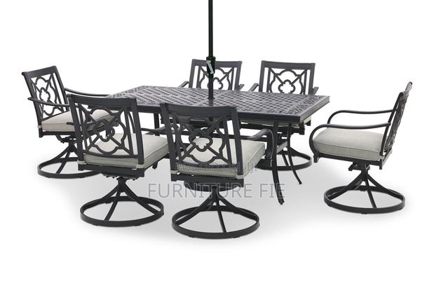St Croix Outdoor Dining Set-Rust-Proof Cast Aluminum Frame · Photo 5