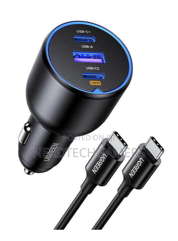 Ugreen 130w Usb C Car Charger, Pd 100w · Photo 2