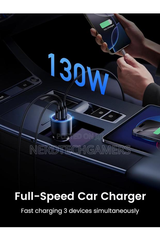 Ugreen 130w Usb C Car Charger, Pd 100w · Photo 4