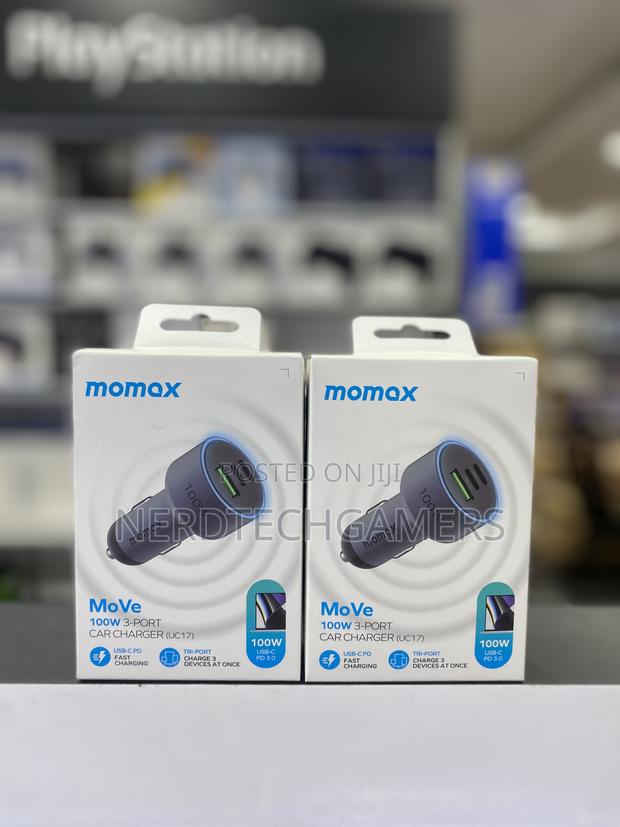 Momax 100watts Car Charger · Photo 1