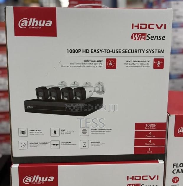 Dahua 4ch Kit Color+Audio+1tb HDD Kit/Xvr1b04-1/4-Hfw1200clp- Il-A · Photo 1