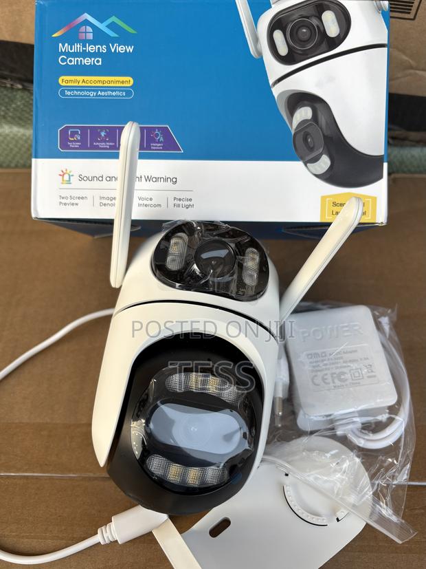 Wifi PTZ Camera Dual Lens 6mp 2 Way Talk (Icsee App) · Photo 1