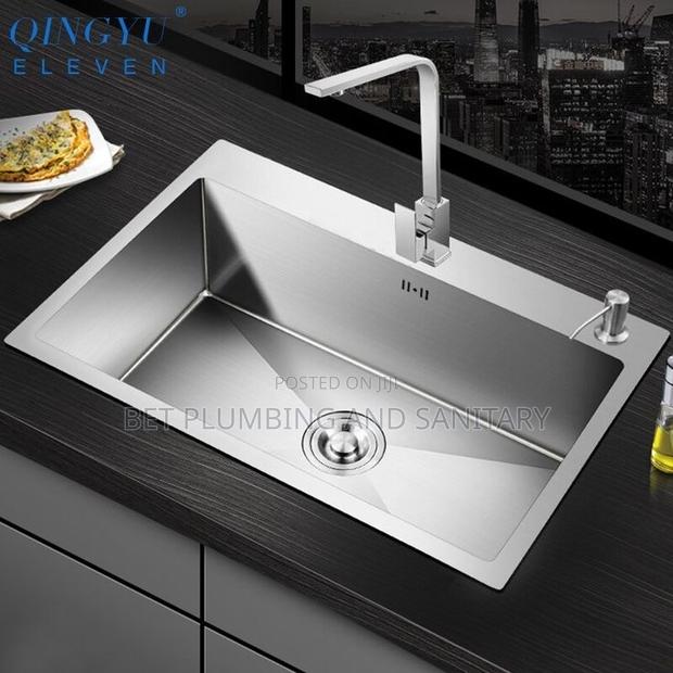 European Kitchen Sink_one Bowl Cabinet Sink Complete · Photo 1