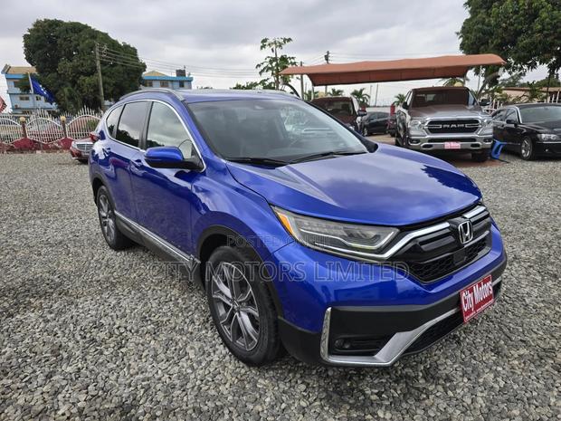 Honda CR-V Touring 2021 Blue · Photo 1