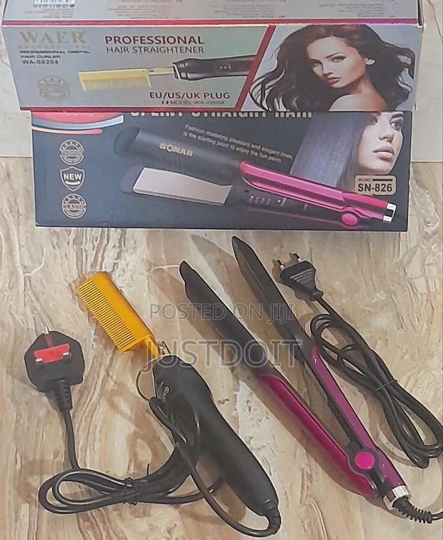 Waer Hot Comb + Sonar 826 Straightener · Photo 1