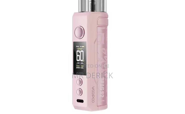 Original Voopoo Drag S2 Kit 60w Electronic Cigarette Pink Color · Photo 2