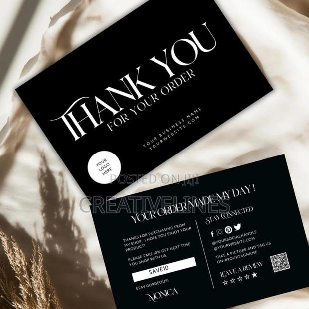 Crafted Thank You Cards · Photo 1