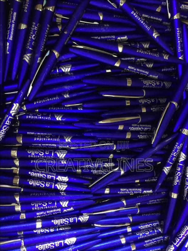 Blue Branded Pens · Photo 1